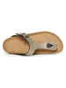 Mandel Teenslippers "Blanca" bruin