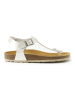 Mandel Zehensandalen "Leon" in Creme