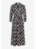 More & More Kleid in Schwarz/ Creme