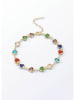 atelier MIU Vergulde enkelketting met edelstenen