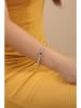 atelier MIU Verzilverde armband met sierelementen en edelstenen