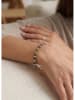 atelier MIU Vergulde armband met edelstenen
