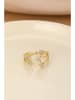 atelier MIU Vergulde ring met edelstenen
