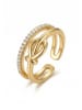 atelier MIU Vergold. Ring mit Edelsteinen