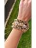 atelier MIU Vergulde armband met sierelementen