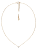 U.S. Polo Assn. Vergold. Halskette mit Schmuckelement - (L)41,5 cm
