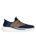 Skechers Sneakers donkerblauw/lichtbruin