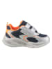 Skechers Sneakersy w kolorze srebrno-granatowym
