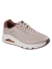 Skechers Skórzane sneakersy "Uno Icon" w kolorze beżowym