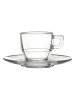 RCR cristalleria Filiżanki (6 szt.) "Impilabile" do espresso - 80 ml