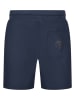 Geographical Norway Bermudy dresowe "Pirofar" w kolorze granatowym