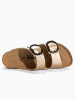 BACKSUN Pantoletten "Gwana" in Beige