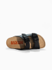 BACKSUN Pantoletten "Bali" in Schwarz