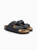 BACKSUN Slippers "Bali" donkerblauw