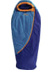 Jack Wolfskin Schlafsack "Grow Up Moonrise" in Blau/ Hellblau - (L)190 x (B)70 cm