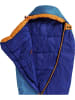 Jack Wolfskin Schlafsack "Grow Up Moonrise" in Blau/ Hellblau - (L)190 x (B)70 cm