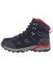 Jack Wolfskin Skórzane buty trekkingowe "Trail Hiker Texapore Mid" w kolorze granatowym