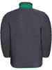 Jack Wolfskin Fleecejacke "Ice Curl" in Anthrazit/ Grün
