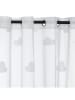 WellHome for Kids Gardine in Weiß - (L)240 x (B)140 cm 