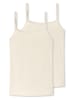 Schiesser 2er-Set: Hemdchen in Creme