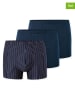 Schiesser 3er-Set: Boxershorts in Dunkelblau