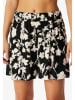 Schiesser Pyjama-Shorts in Schwarz