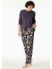 Schiesser Pyjama-Hose in Schwarz