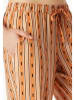 Schiesser Pyjama-Hose in Beige/ Orange