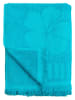 Le Comptoir de la Plage Strandlaken ''Cayman'' turquoise - (L)180 x (B)140 cm