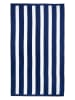 Le Comptoir de la Plage Strandtuch ''Bahia'' in Weiß/ Dunkelblau - (L)175 x (B)100 cm