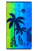 Le Comptoir de la Plage Strandlaken ''Milatos'' groen/donkerblauw/blauw - (L)170 x (B)90 cm