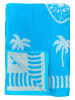 Le Comptoir de la Plage Strandlaken ''Prima'' lichtblauw - (L)170 x (B)90 cm