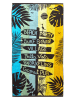 Le Comptoir de la Plage Strandtuch ''Vacances'' in Gelb/ Dunkelblau/ Hellblau - (L)170 x (B)90 cm