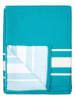 Le Comptoir de la Plage Mikrofaser-Strandtuch ''Tolsta'' in Türkis - (L)170 x (B)140 cm