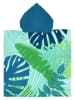Le Comptoir de la Plage Badeponcho ''Panda'' in Hellblau/ Grün - (L)60 x (B)60 cm
