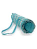 Le Comptoir de la Plage Strandmat ''Bahia'' turquoise/wit - (L)180 x (B)60 cm