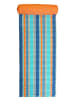 Le Comptoir de la Plage Mata plażowa "Zamora'' w kolorze turkusowo-pomarańczowym - 180 x 60 cm