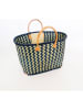 Le Comptoir de la Plage Strandtasche ''Toama'' in Dunkelblau - (B)50 x (H)35 x (T)20 cm