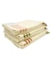 Le Comptoir de la Plage Duschtuch ''Miami'' in Creme/ Rosa - (L)140 x (B)90 cm