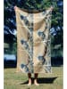 Colourful Cotton Strandlaken beige/blauw