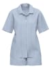 Seidensticker Pyjama lichtblauw/wit