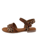 MUSTANG SHOES Sandalen "Feelija" lichtbruin/beige/zwart