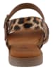 MUSTANG SHOES Sandalen "Feelija" lichtbruin/beige/zwart