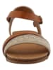 MUSTANG SHOES Sandalen "Nannette" in Hellbraun/ Beige