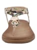 MUSTANG SHOES Teensandalen "Dona" beige/groen