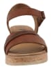 MUSTANG SHOES Sandaletten "Ileana" in Hellbraun