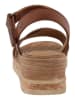 MUSTANG SHOES Sandaletten "Ileana" in Hellbraun