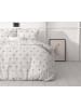 Sleeptime Microvezel beddengoedset "Love On Love" wit/zwart