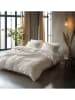Sleeptime Bettwäsche-Set "Ginkgo Whisper" in Beige/ Creme