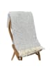 Native Home Wolldecke ''Palm'' in Grau